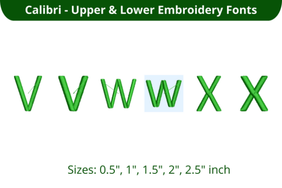 Calibri Font VWX Review