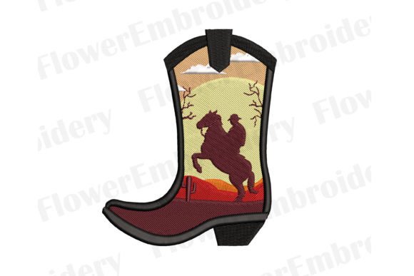 Cowboy with Horse Embroidery Review