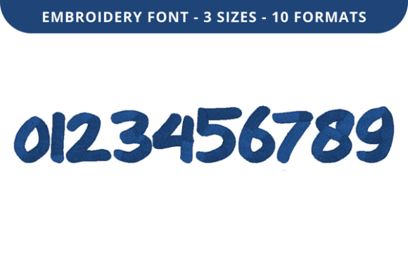 Darling Font 0 to 9: A Practical Embroidery Review