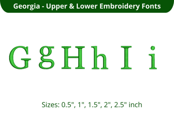 Georgia Font GHI: A Review for Personalized Gifts