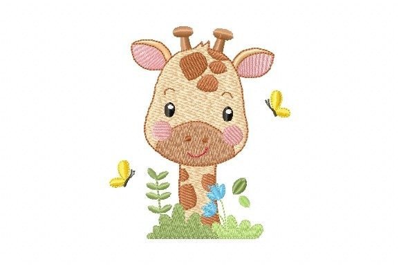 Giraffe Boy Embroidery Review
