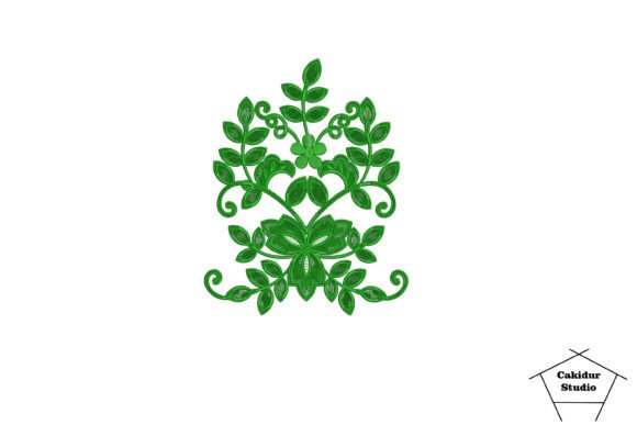 Green Bunches Embroidery Review